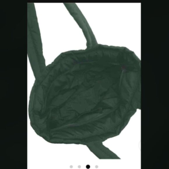 New w/tag Marc Jacobs Quilted Nylon Medium Tote Bag in Kombu Green M0016680 - Picture 2 of 4